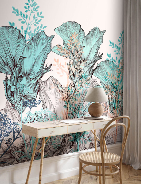Delicate botanical dreamscape in hues. u74399pih1 600x780 - Delicate botanical dreamscape in hues. - tegory