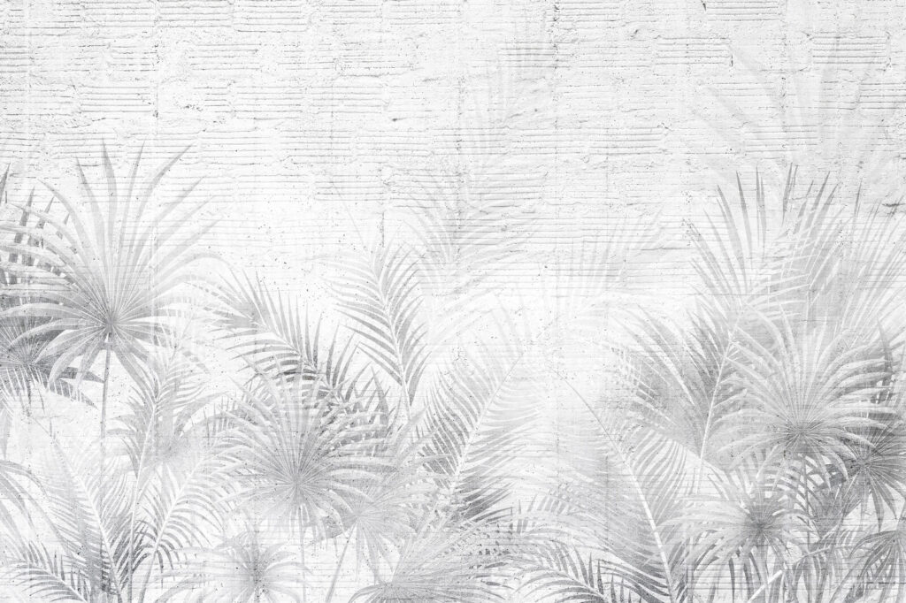 White and grey background with palm leaves u74401p 1024x682 - White and grey background with palm leaves