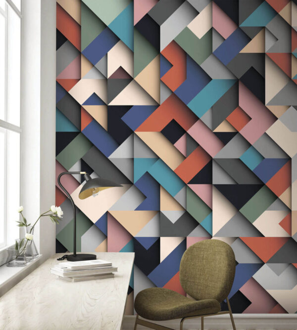 Multicolored pattern of squares u74421pih1m 600x667 - Multicolored pattern of squares - tegory