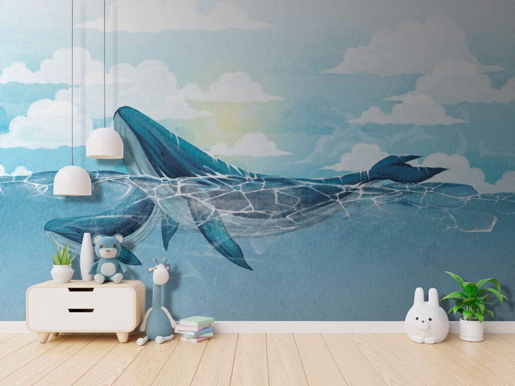 Whale swimming in the water u74467pir2 1024x768 - Whale swimming in the water - tegory