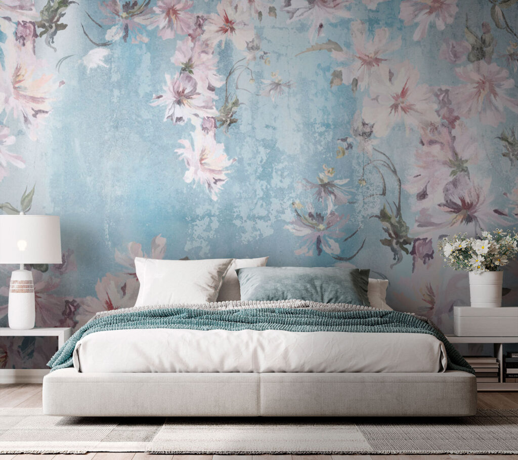 Delicate blossoms on a soft backdrop