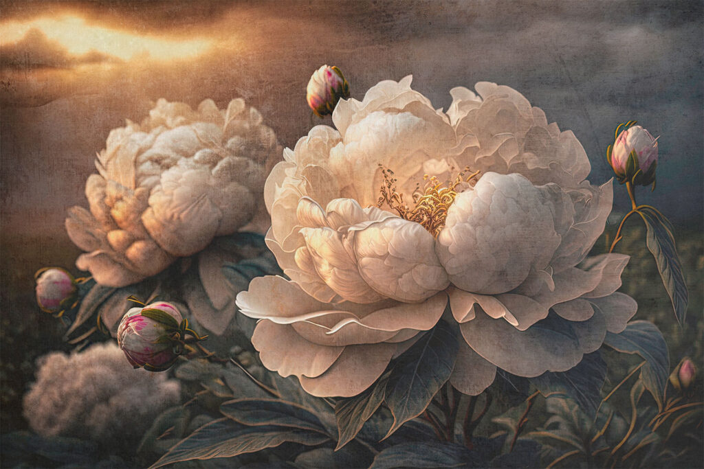 Elegant blooms in soft light. Elegant blooms in soft light.