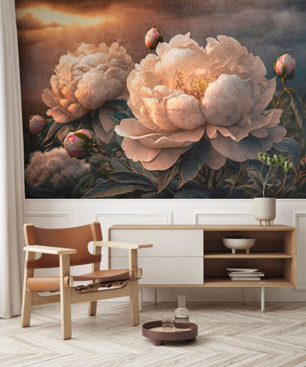 Elegant blooms in soft light. Elegant blooms in soft light.