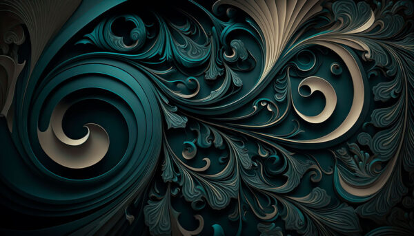 Elegant swirls and intricate designs Elegant swirls and intricate designs