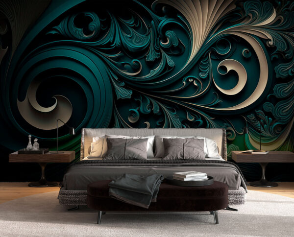 Elegant swirls and intricate designs Elegant swirls and intricate designs