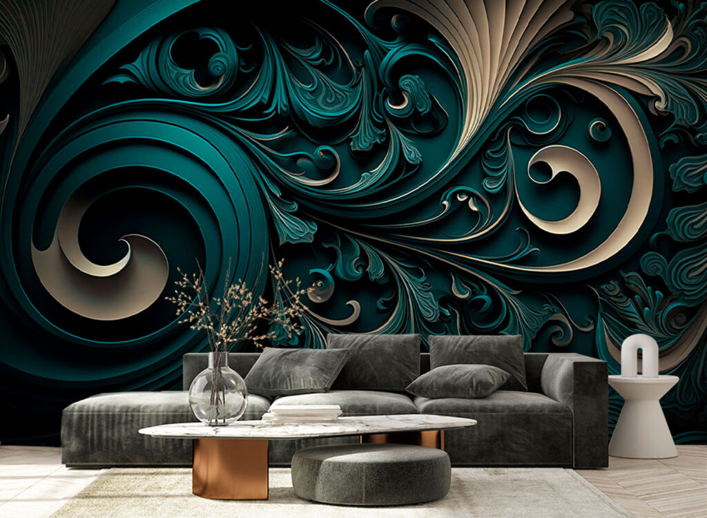 Elegant swirls and intricate designs Elegant swirls and intricate designs
