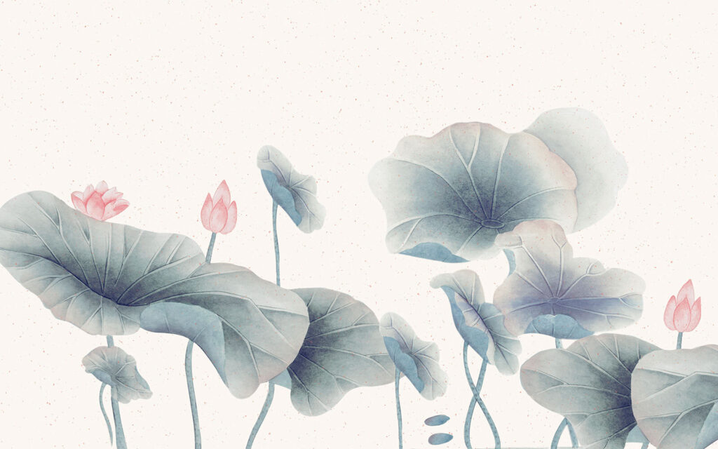 Delicate blooms on serene foliage u74879p 1024x640 - Delicate blooms on serene foliage - tegory