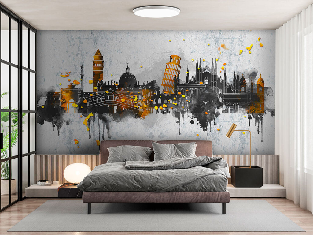 Painting of a city u74881pib1m 1024x768 - Painting of a city