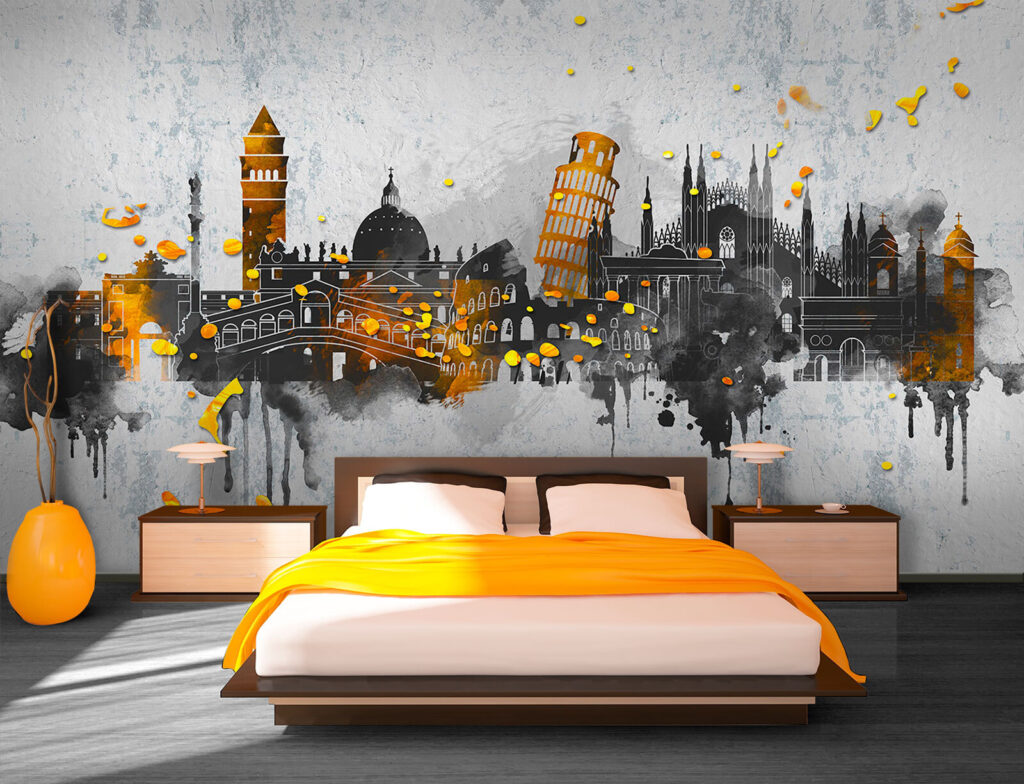 Painting of a city u74881pib2 1024x784 - Painting of a city