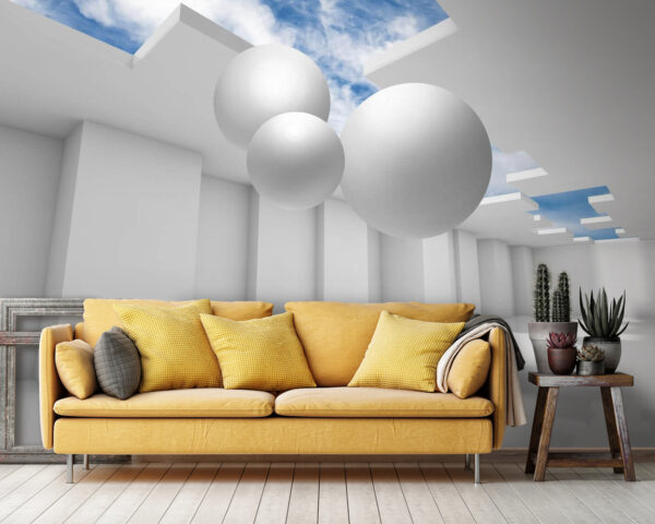 White room with white walls and white balls u77820pig36 600x480 - White room with white walls and white balls - tegory