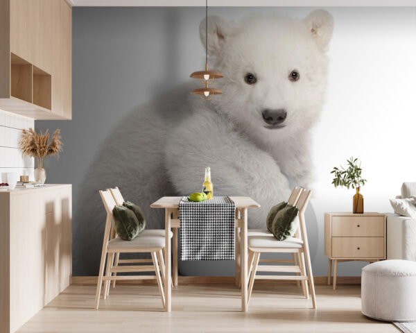 Polar bear holding a ball u77845pik119m 600x480 - Polar bear holding a ball - tegory