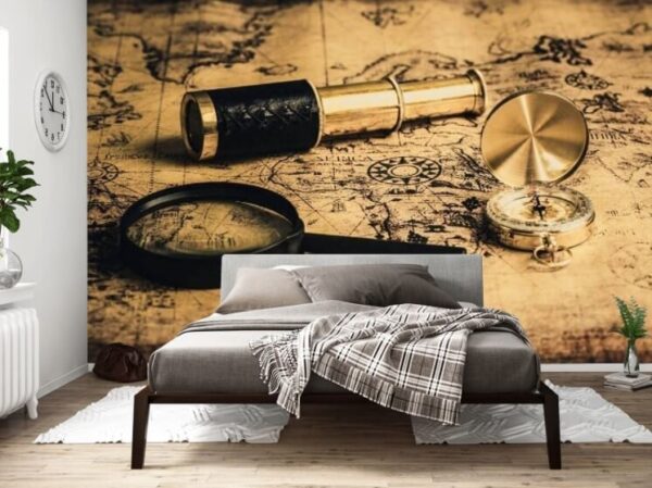Magnifying glass and a telescope on a map u79475pib1m 600x449 - Magnifying glass and a telescope on a map - tegory