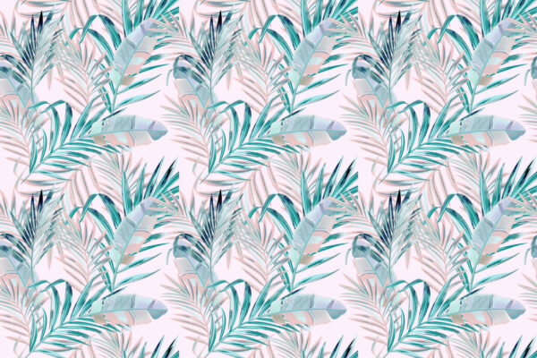 Pattern of leaves on a pink background u79671p 600x400 - Pattern of leaves on a pink background - tegory