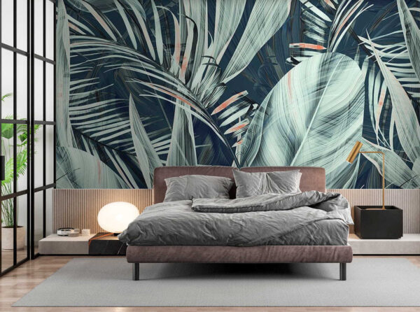 Tropical foliage in serene colors u79675pib1 600x446 - Tropical foliage in serene colors - tegory