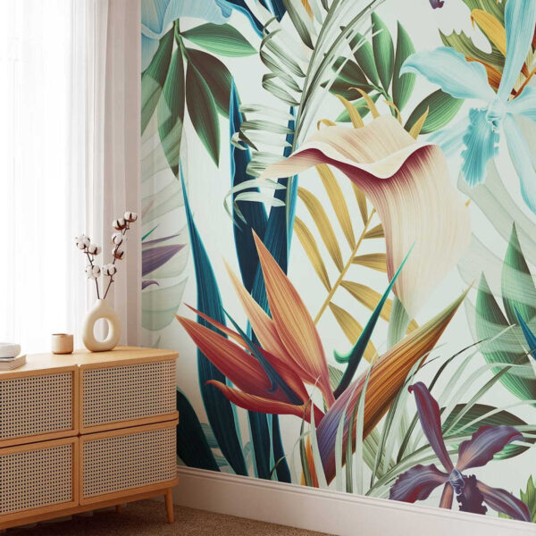 Colorful floral pattern Colorful floral pattern