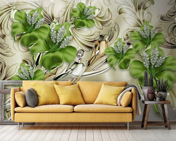 Elegant floral design in soft hues. u80018pig36m 600x480 - Elegant floral design in soft hues. - tegory