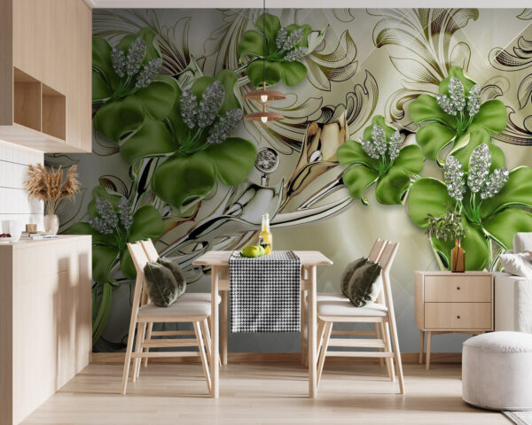 Elegant floral design in soft hues. u80018pik119 600x480 - Elegant floral design in soft hues. - tegory