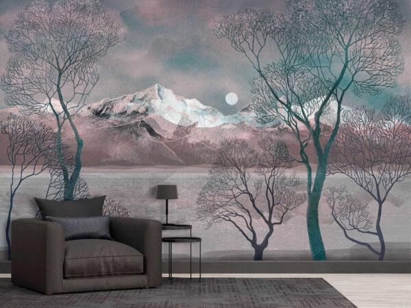 Landscape with trees and mountains u80027pig2 600x450 - Landscape with trees and mountains - tegory