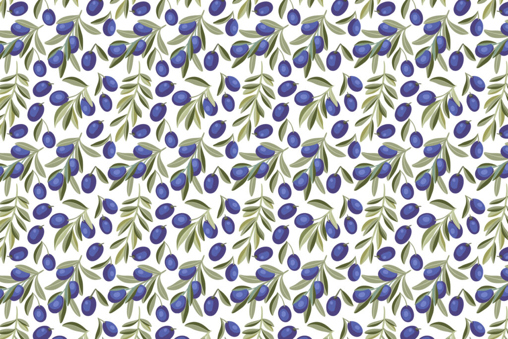 Pattern of blue berries and leaves u98614p 1024x683 - Pattern of blue berries and leaves - tegory