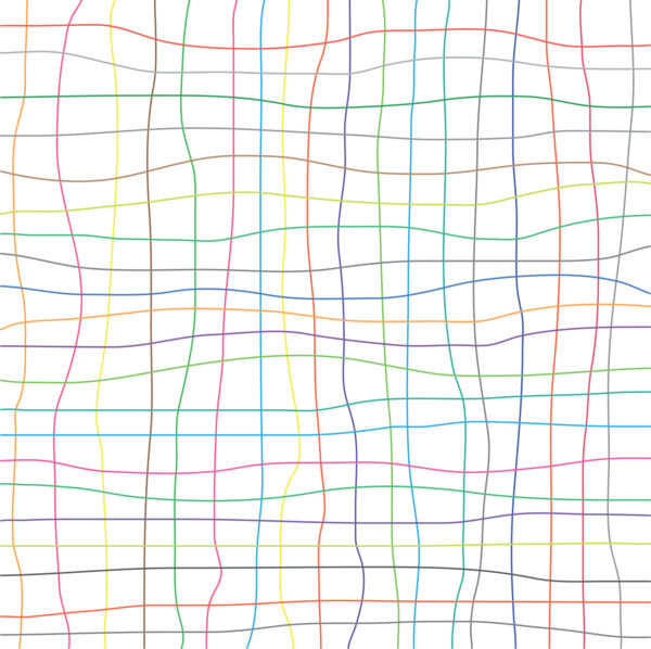 Grid of colored lines u98576v1p 600x598 - Grid of colored lines - tegory