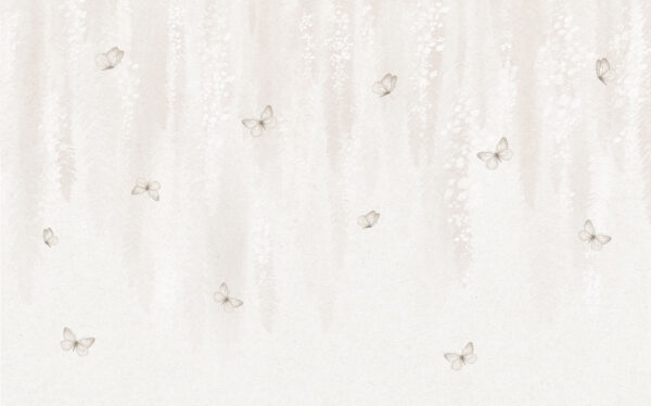 Butterflies on a white background Butterflies on a white background