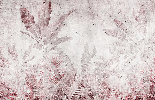 Muted tropical leaf pattern backdrop. Muted tropical leaf pattern backdrop.