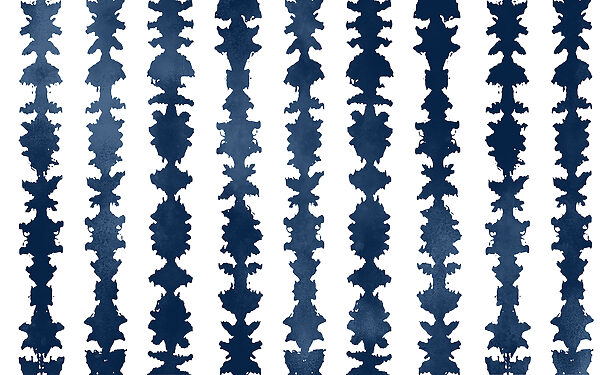 A blue and white striped pattern A blue and white striped pattern