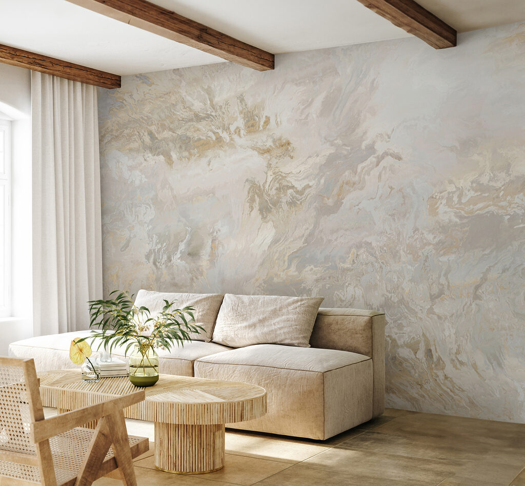 Soft swirls of muted earth tones Soft swirls of muted earth tones