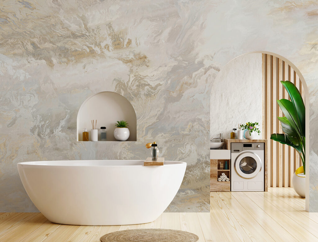Soft swirls of muted earth tones Soft swirls of muted earth tones