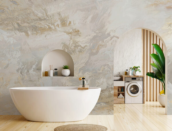 Soft swirls of muted earth tones Soft swirls of muted earth tones