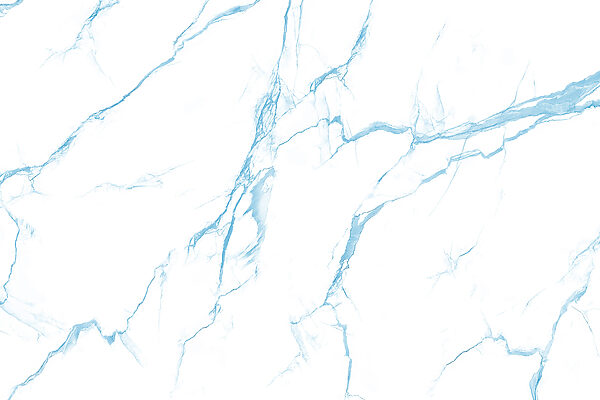 A white and blue marble A white and blue marble