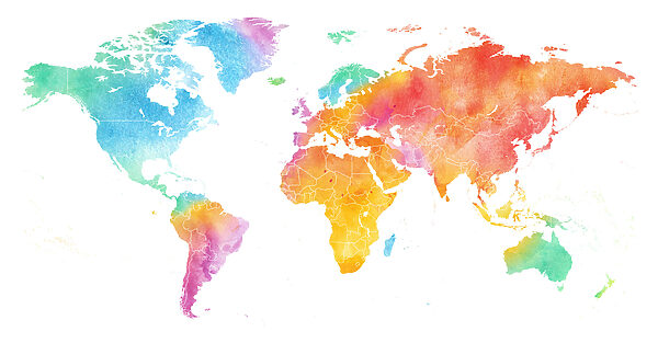 A map of the world A map of the world