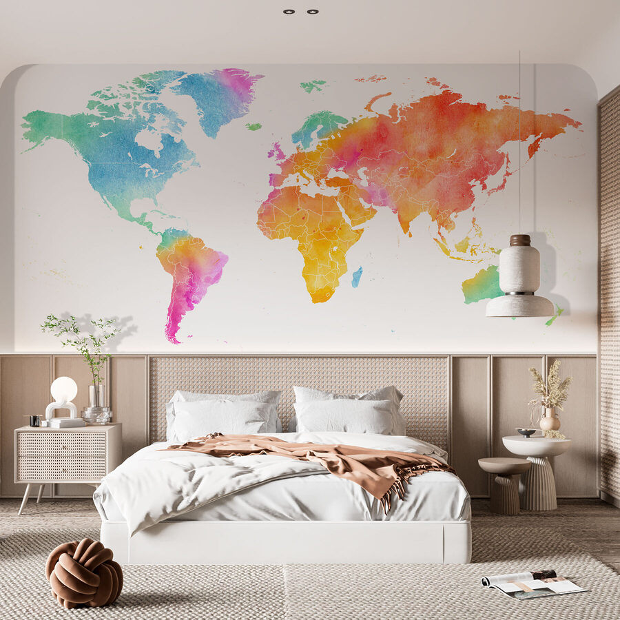 A map of the world