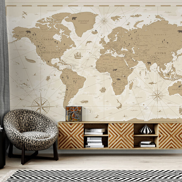 A map of the world u99074pig244 600x600 - A map of the world