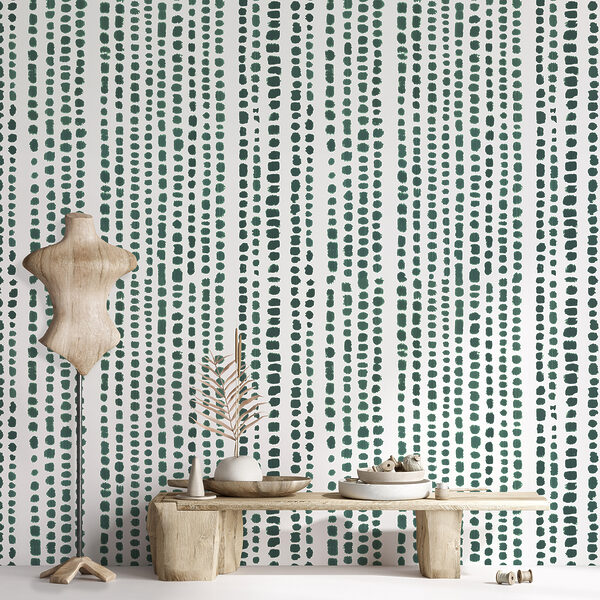 A green and white pattern A green and white pattern