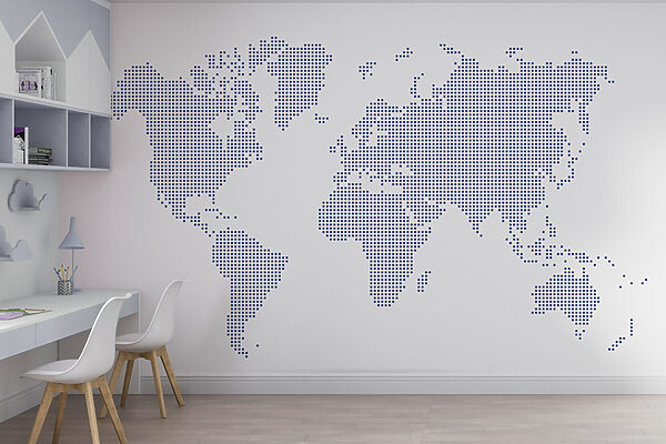 A map of the world A map of the world
