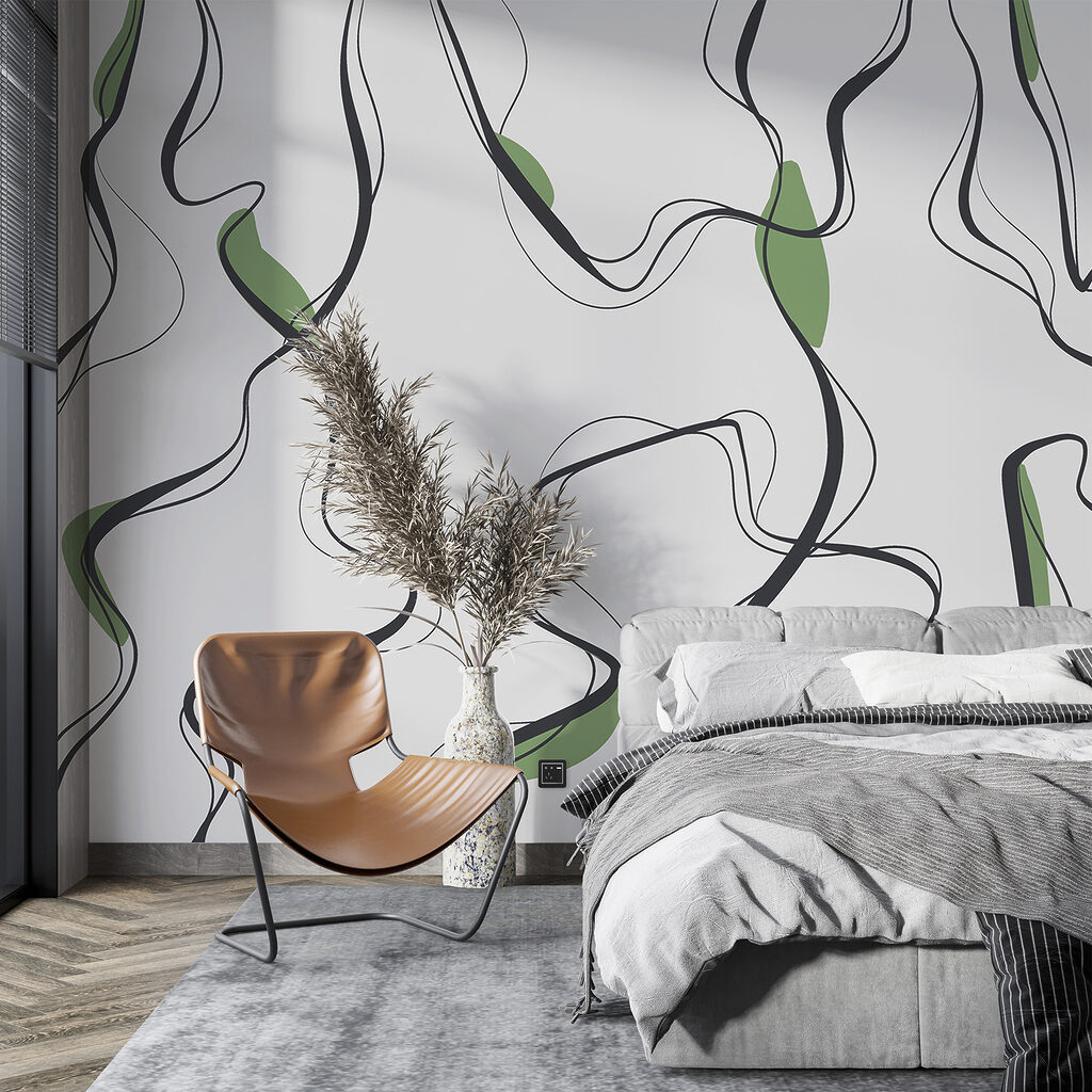 A close up of a pattern