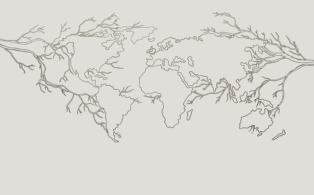A map of the world