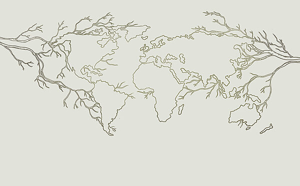 A map of the world A map of the world