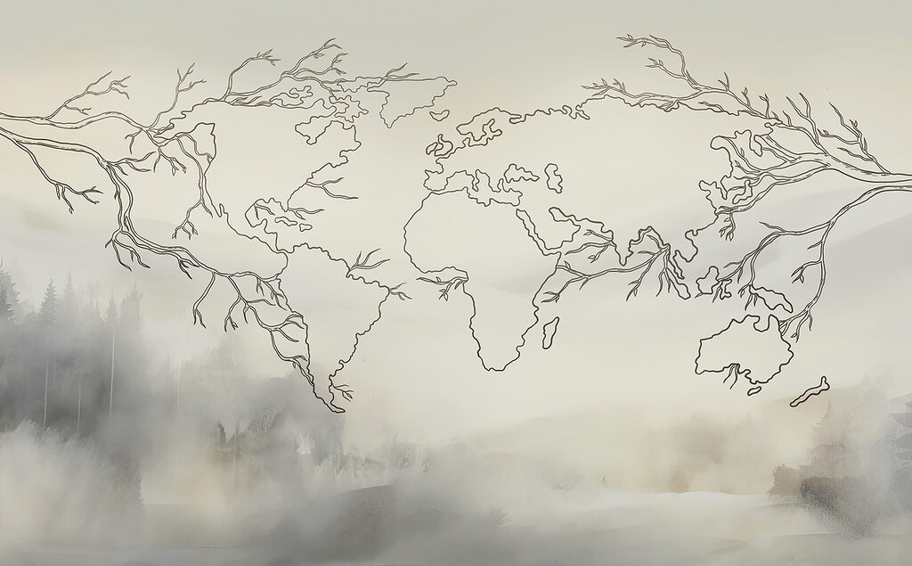 A map of the world A map of the world