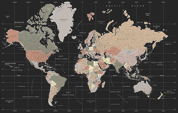 A map of the world A map of the world