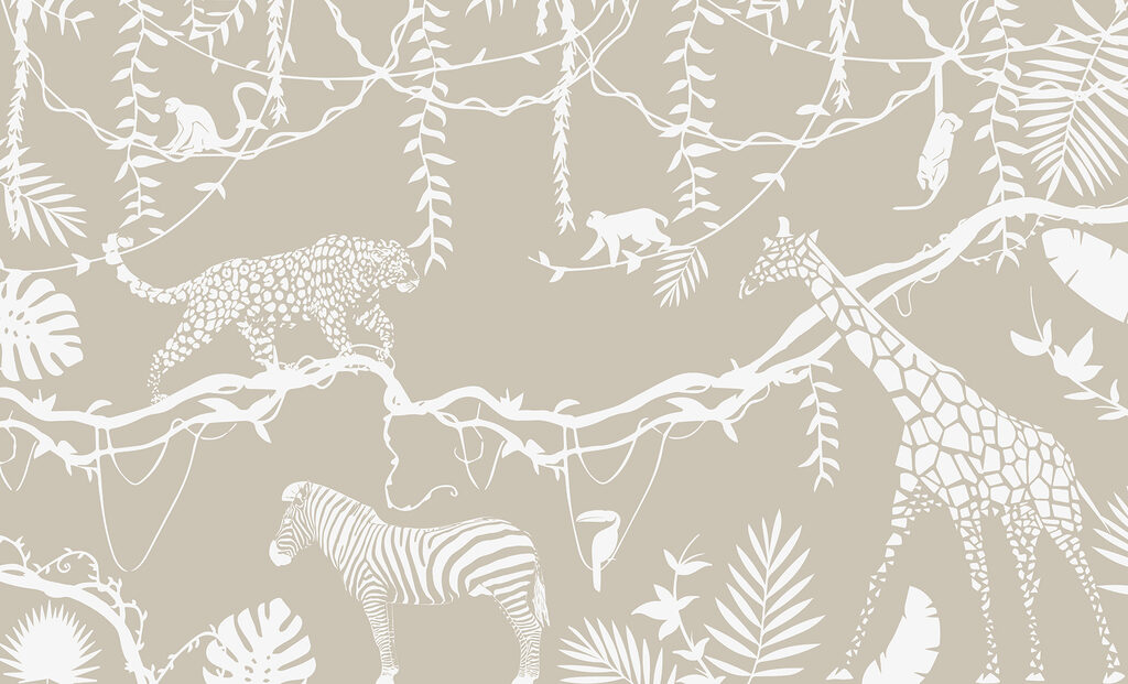 A wallpaper with animals and plants w00087p 1024x621 - A wallpaper with animals and plants