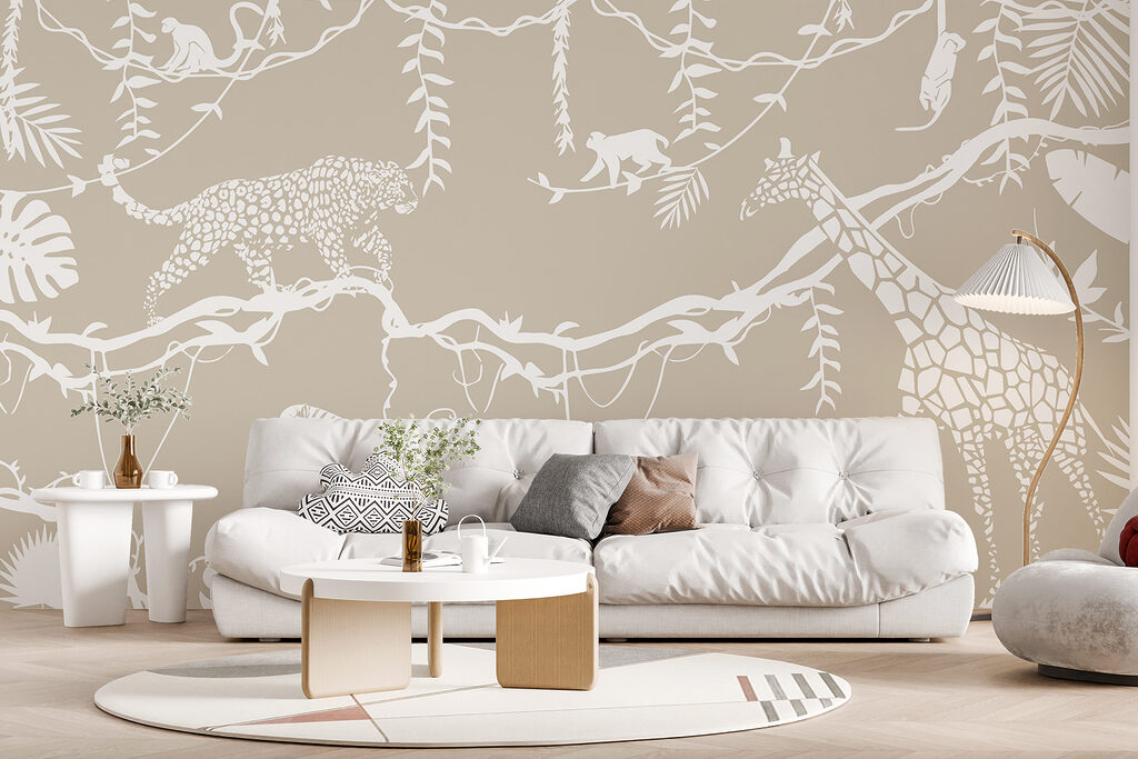 A wallpaper with animals and plants w00087pig1mr 1024x683 - A wallpaper with animals and plants