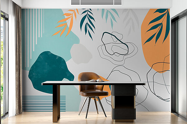 A colorful art with leaves w00509piw1mr 600x400 - A colorful art with leaves - tegory