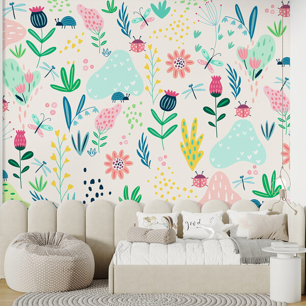 A pattern of flowers and insects w00554pir3ms 600x600 - A pattern of flowers and insects - tegory