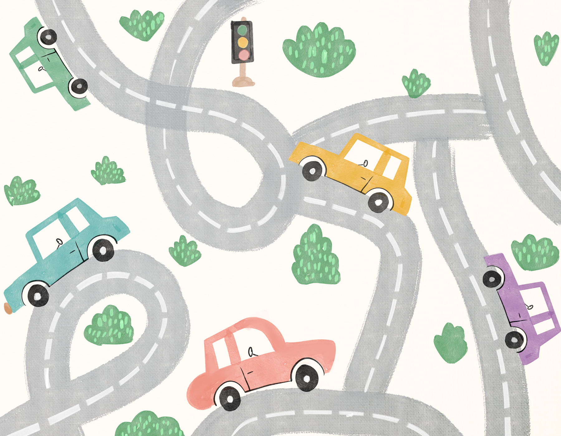 A pattern of cars and roads w00599p - A pattern of cars and roads - tegory