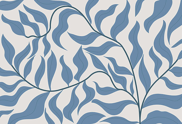 w00629v1p 600x411 - A blue and white floral pattern - tegory