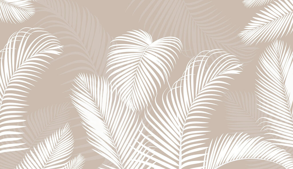 A white leaves on a beige background w00656p 1024x591 - A white leaves on a beige background - tegory