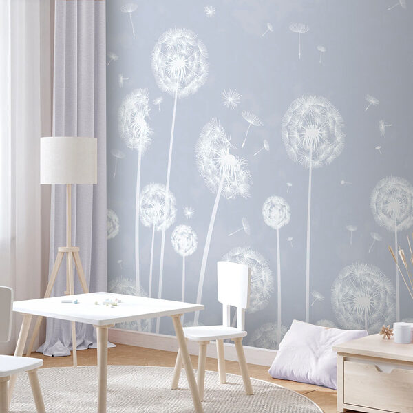 A white dandelions flying in the air w00657v2pir1ms 600x600 - A white dandelions flying in the air - tegory