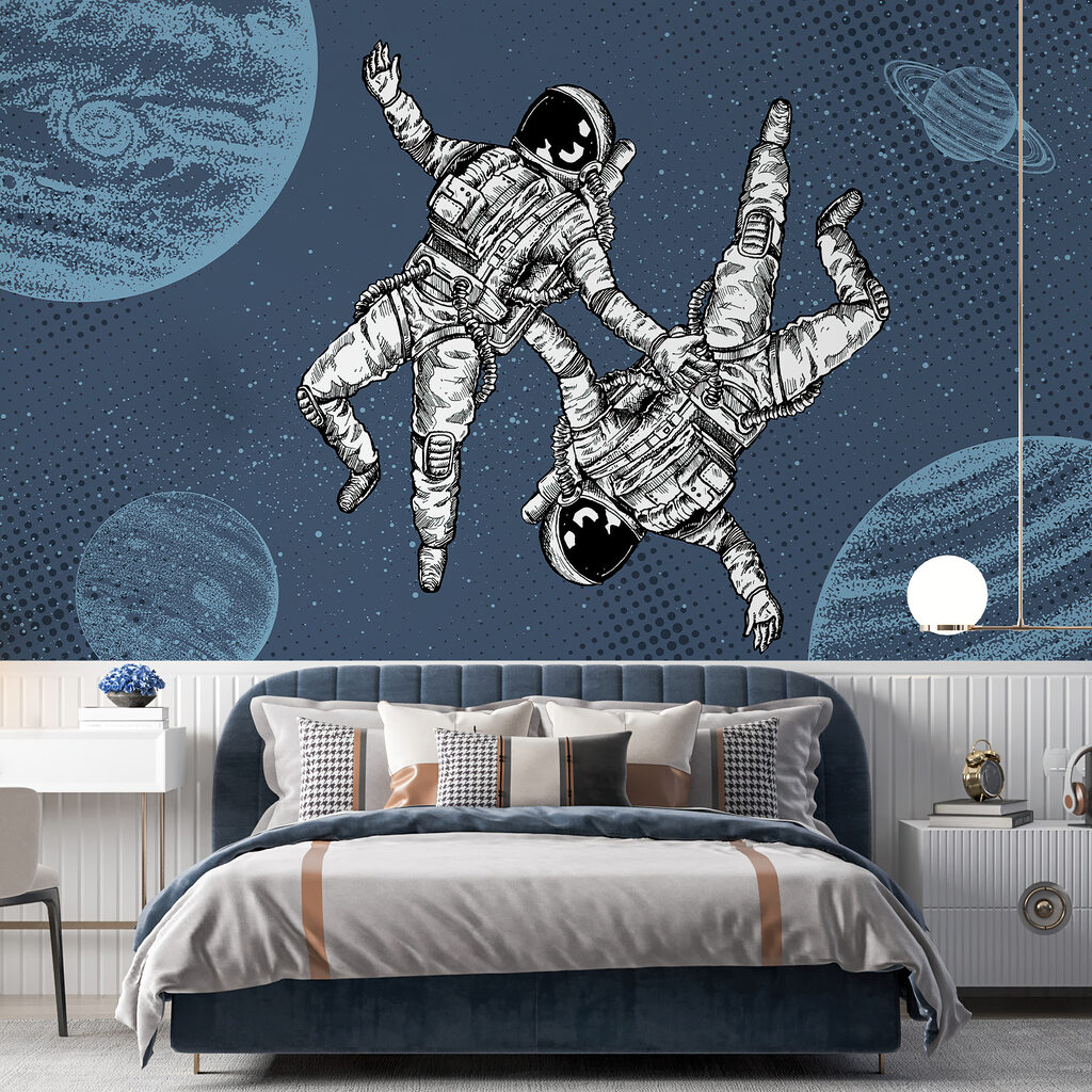 Two astronauts floating in space w00630v1pir1ms 1024x1024 - Two astronauts floating in space - tegory